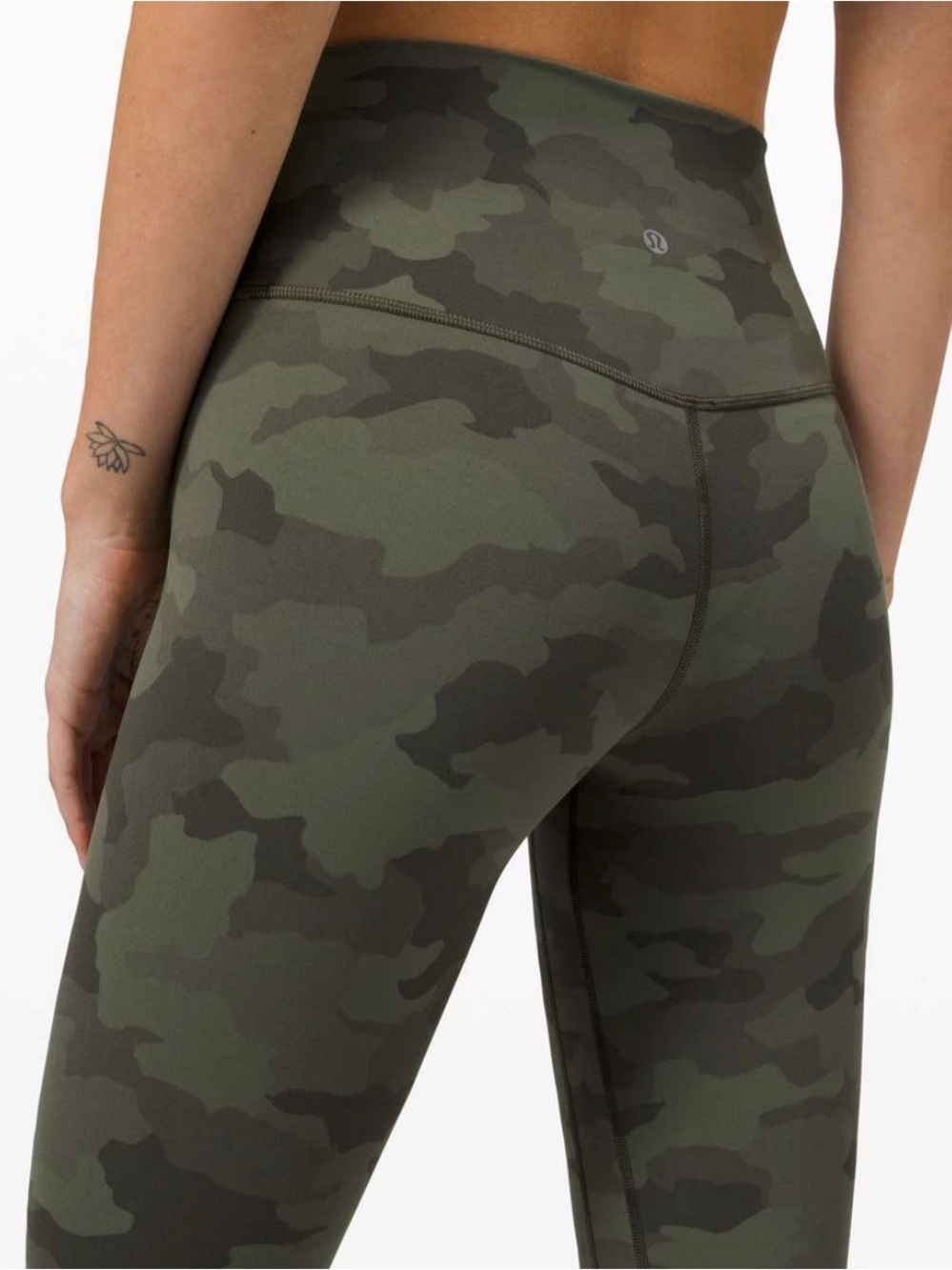 lululemon athletica Black Camo Kids High-Waist Leggings